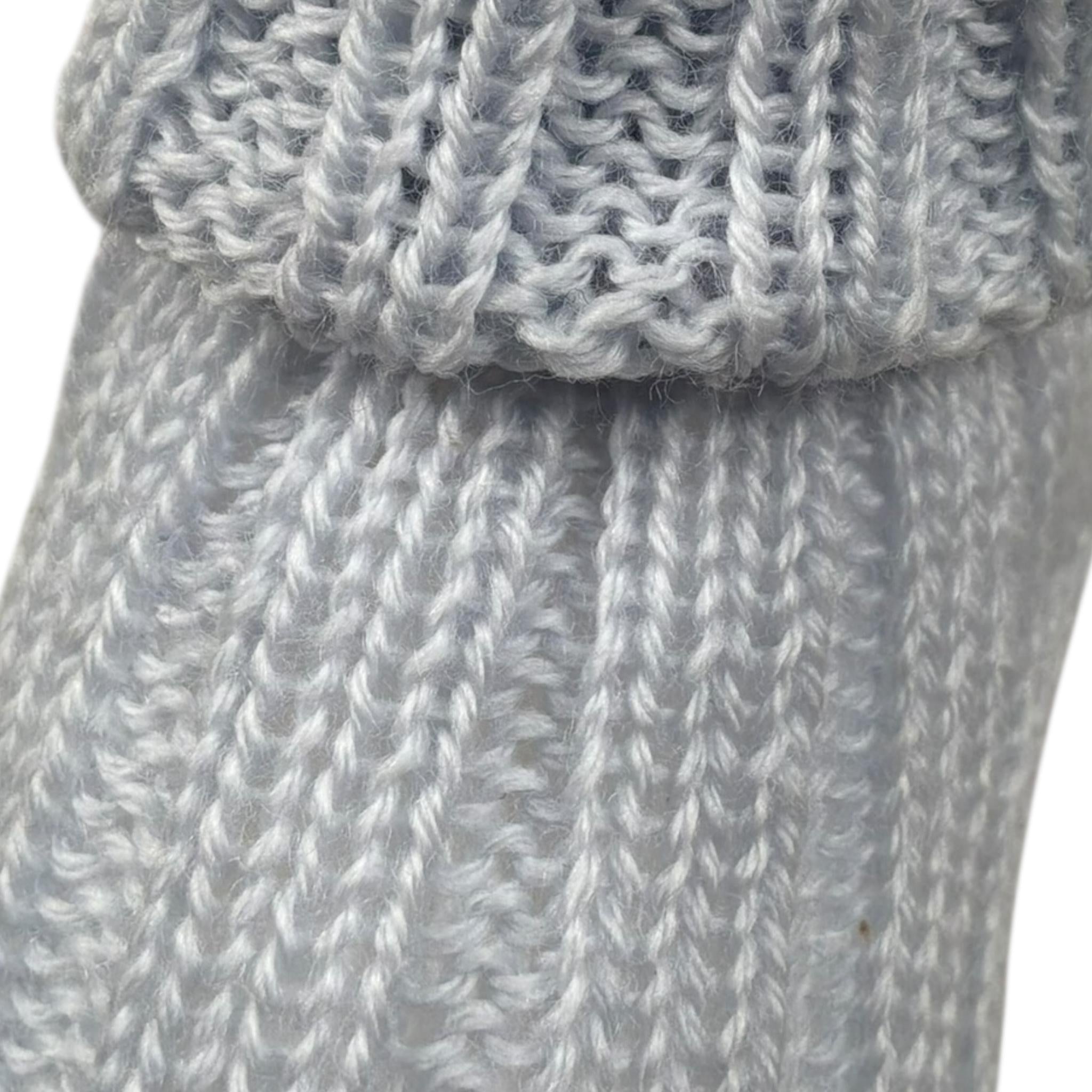 Scaldacuore Babbucce Tinta Unita per Neonato BN501 AZZURRO SCALDACUORE 