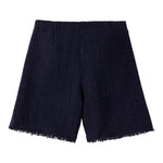 Il Gufo Short Tinta Unita con Girovita Regolabile per Neonata P25PB191C5052N BLU IL GUFO 