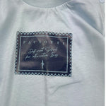 CESARE PACIOTTI shirt girocollo tinta unita con stampa Azzurro per Neonato TSP5371B AZZURRO CESARE PACIOTTI 