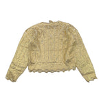MANILA GRACE maglia tinta unita girocollo Oro per Bambina MFJF24M173 ORO MANILA GRACE 