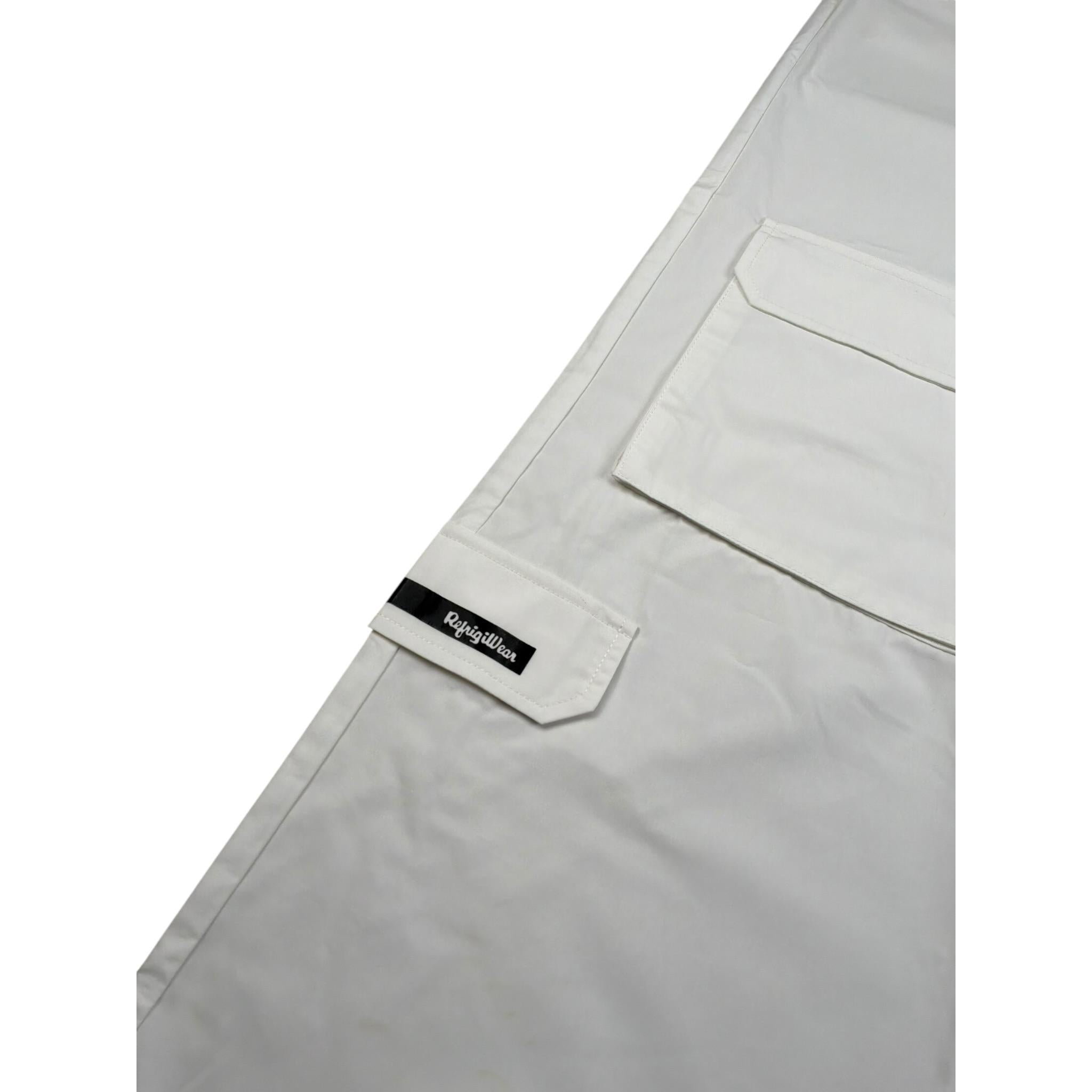 Refrigiwear Pantalone Tinta Unita Modello Palazzo per Bambina 345PRFJS25 BIANCO REFRIGIWEAR 