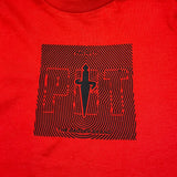 Cesare Paciotti Completo 2 Pezzi T-Shirt-Bermuda Bicolore con Stampa per Neonato COMP5124BB ROSSO/NERO CESARE PACIOTTI 