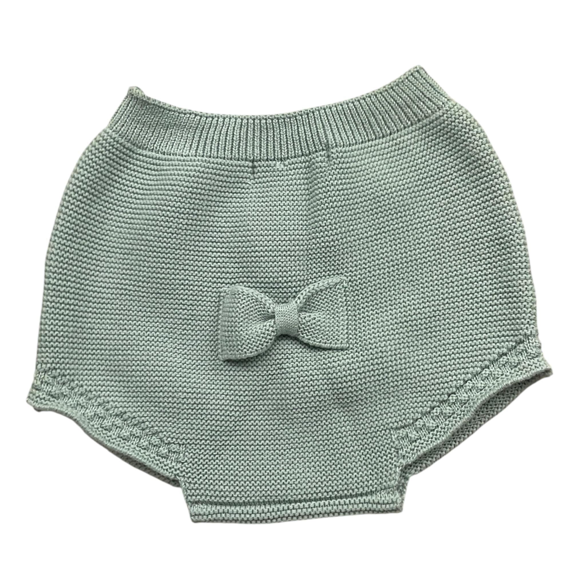 Barcellino Completo 2 Pezzi Camicia-Coulotte Bicolore con Fantasia Fiori per Neonata 9721 ROSA BARCELLINO 