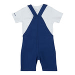 Timberland Completo 2 Pezzi T-Shirt-Salopette per Neonato T60399 BLU TIMBERLAND 