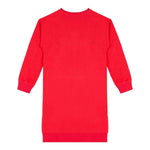 MOSCHINO abito modello felpa tinta unita con stampa Rosso per Bambina HFV0FE ROSSO MOSCHINO 