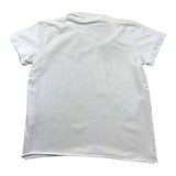 Pype Polo Mezza Manica Tinta Unita Bianco Per Bambino