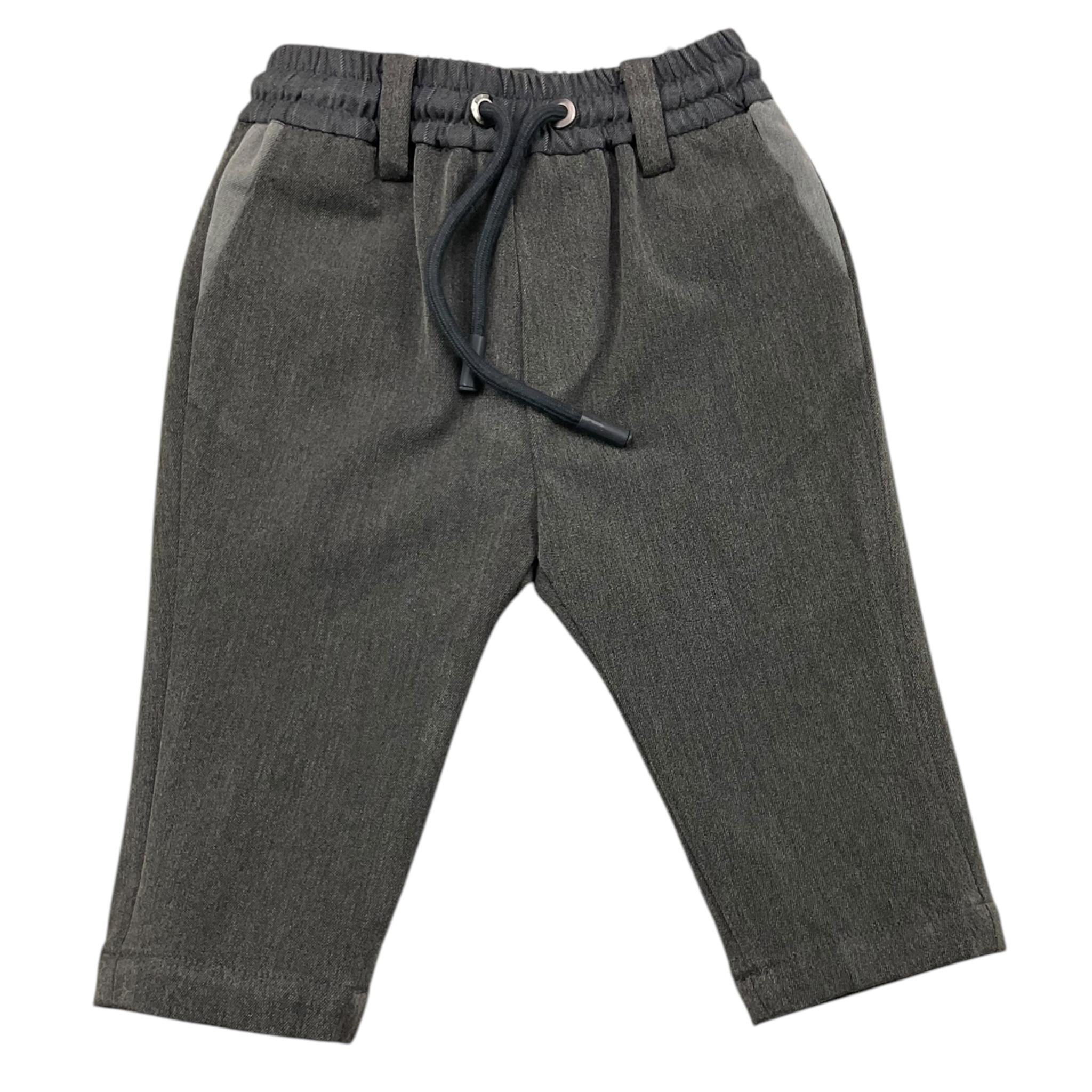 JOHN RICHMOND pantalone tinta unita con elastico in vita Grigio per Neonato RIA25062PA GRIGIO JOHN RICHMOND 