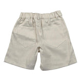 Meilisa Bai Short Tinta Unita con Elastico In Vita per Bambina FL6379 BEIGE MEILISA BAI 