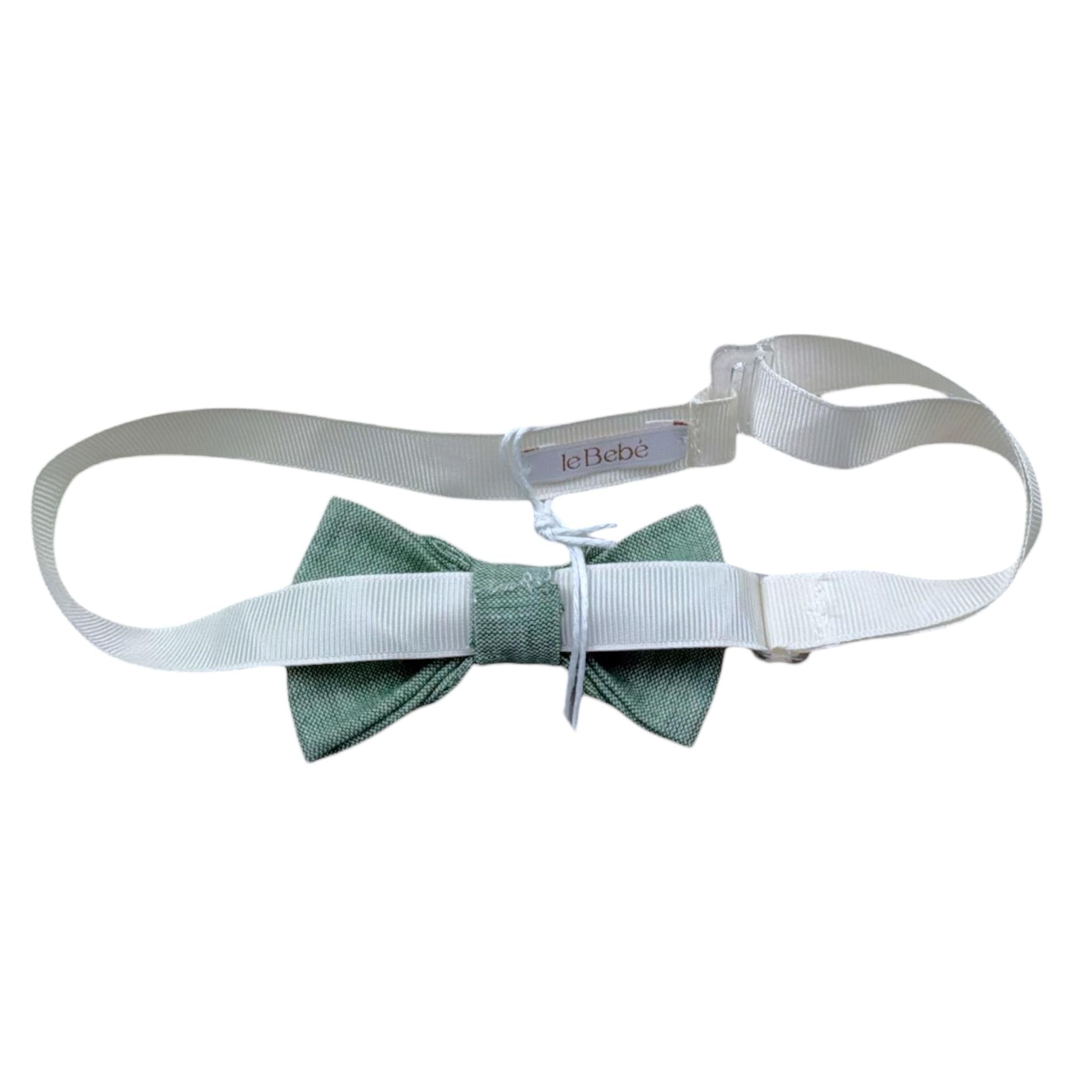 Le Bebe' Papillon Tinta Unita per Neonato LBB5339 VERDE LE BEBE' 