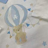 Le Bebe' Tutina Tinta Unita con Stampa E Colletto per Neonato LBB4888 BIANCO LE BEBE' 