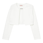 Liu Jo Coprispalle Tinta Unita con Logo per Bambina GA5006 BIANCO LIU JO 