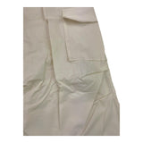 Meimeij Pantalone Tinta Unita Con Tasconi Beige Per Bambina