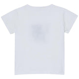 Liu Jo T-Shirts Girocollo Tinta Unita con Stampa per Bambina KA5039J5 BIANCO LIU JO 