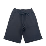 Dolce & Gabbana Bermuda Tinta Unita In Tuta Con Elastico In Vita Nero Per Bambino