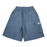 Disclaimer Bermuda In Denim Tinta Unita con Elastico In Vita per Bambino 25EDK58472X AZZURRO DISCLAIMER 