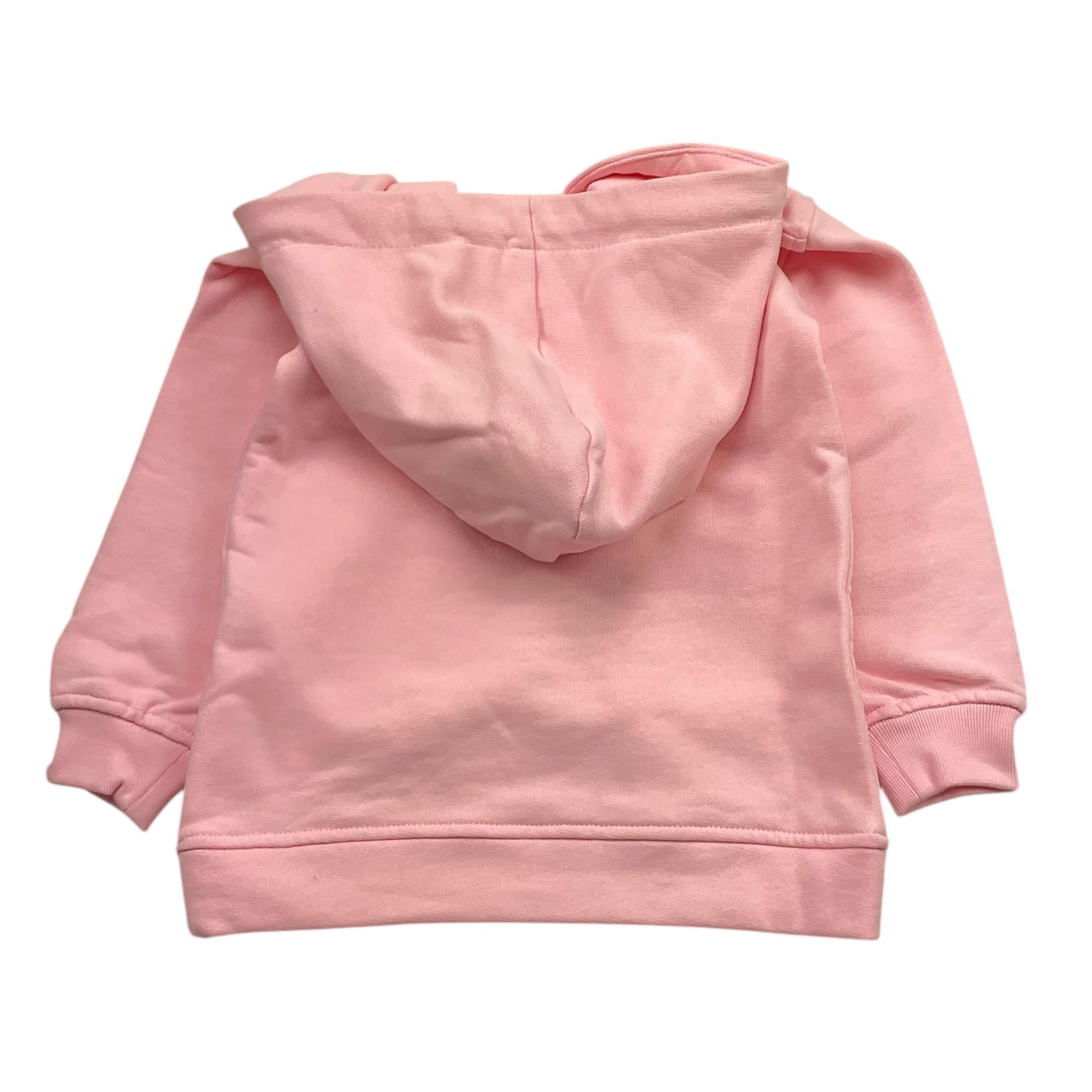 FUN & FUN abito felpa tinta unita con cappuccio Rosa per Neonata FBDR00085N ROSA FUN & FUN 