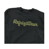 REFRIGIWEAR shirt girocollo tinta unita cn logo Nero per Bambino RW709 NERO REFRIGIWEAR 