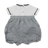 J.O. Milano Pagliaccetto Mezza Mania Fantasia A Righe per Neonato 571B1 BIANCO J.O. MILANO 