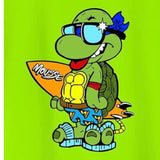 Mousse T-Shirt Tinta Unita con Stampa per Neonato NINJASURFFFN VERDE MOUSSE 