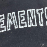 ZU+ELEMENTS felpa tinta unita girocollo con stampa Nero per Bambino ZU1707 NERO ZU+ELEMENTS 