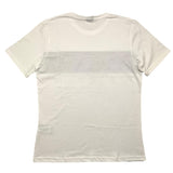 Kejo – Einfarbiges T-Shirt mit Rundhalsausschnitt und weißem Logo-Print für Jungen