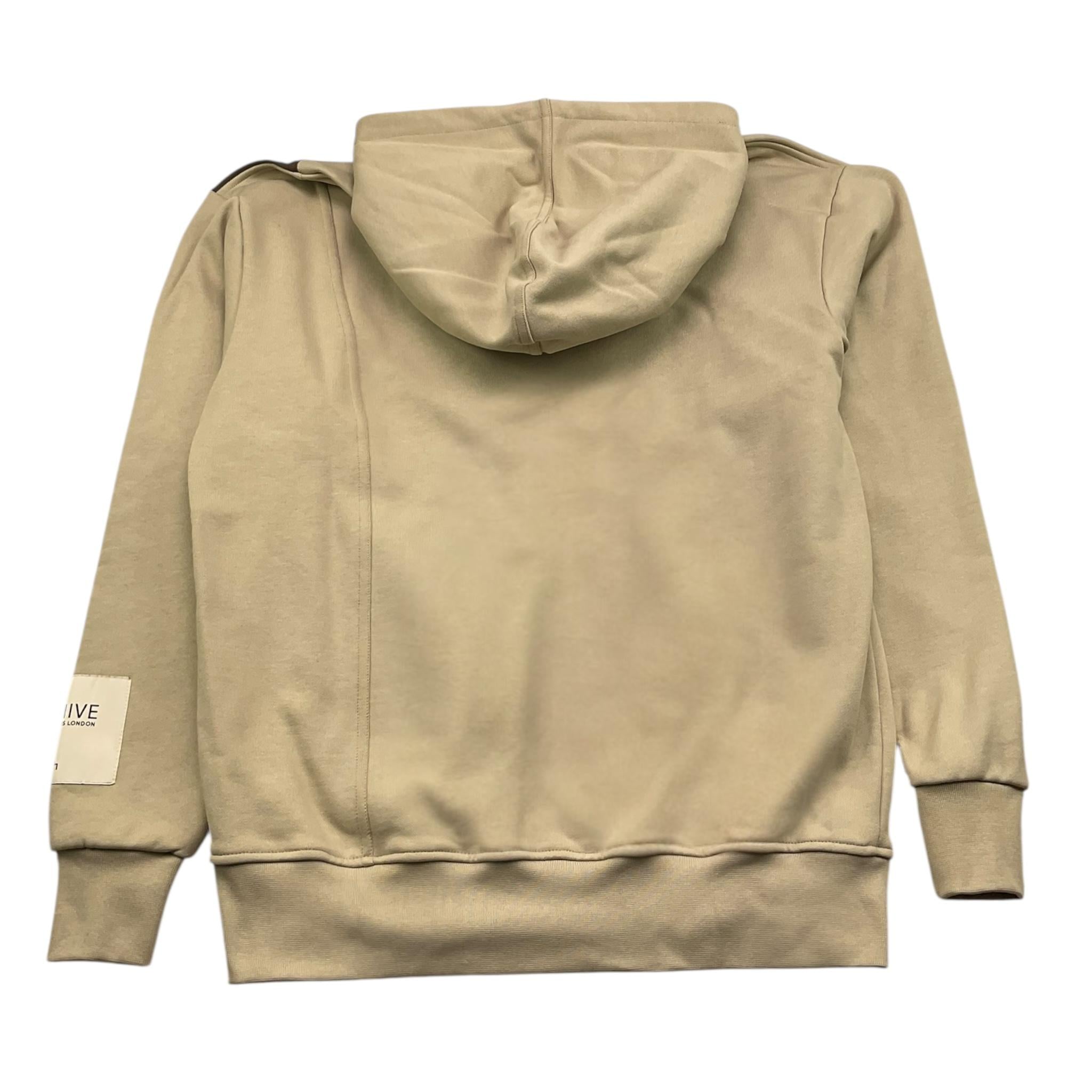 YES LONDON felpa chiusa con cappuccio tinta unita Beige per Bambino JR5064 BEIGE YES LONDON 