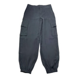 Iceberg Pantalone Tinta Unita con Elastico In Vita per Bambina PTICE5153J NERO ICEBERG 
