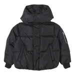 MAISON MARGIELA giubbino tinta unita con zip e cappuccio Nero per Bambino M606144 NERO MAISON MARGIELA 