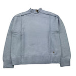 MANILA GRACE maglia girocollo tinta unita Azzurro per Bambina MFJF24M176 AZZURRO MANILA GRACE 