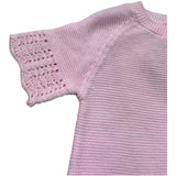 Le Bebe Pagliaccetto Mezza Manica Tinta Unita  per Neonata LBG6275 ROSA LE BEBE 