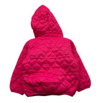 MONO STAR giubbino tinta unita con zip e cappuccio Fuxia per Bambina MS5209J FUXIA MONO STAR 