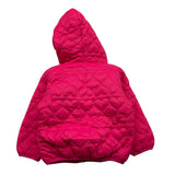 MONO STAR giubbino tinta unita con zip e cappuccio Fuxia per Bambina MS5209J FUXIA MONO STAR 