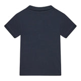 Guess Polo Mezza Manica Tinta Unita con Logo per Neonato I82P02K5DS0 BLU GUESS 