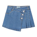 Mayoral Short Tinta Unita Modello Gonna per Bambina 3902 BLU MAYORAL 