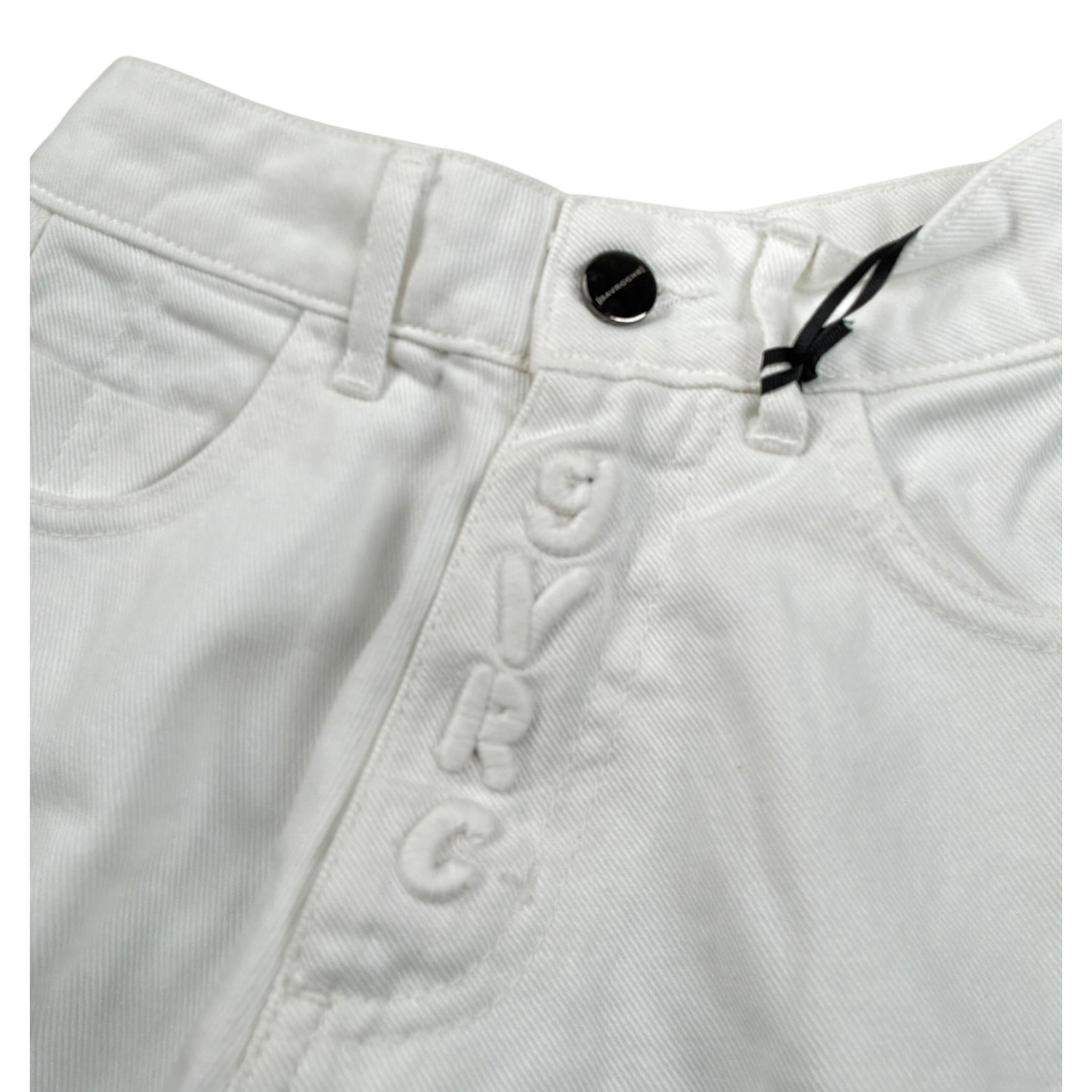 Gavroche Short tinta unita Modello A Farfalla Bianco per Bambina GA31 BIANCO GAVROCHE 