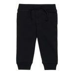 DSQUARED2 pantalone tuta tinta unita con logo Nero per Bambino DQ2056J NERO DSQUARED2 