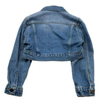 Marc Ellis Giubbino Tinta Unita In Denim per Bambina JMJJK01180 AZZURRO MARC ELLIS 