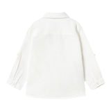 Mayoral Camicia Manica Lunga Tinta Unita per Bambino 1116XJ BIANCO MAYORAL 
