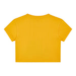 Sundek T-Shirt Girocollo Tinta Unita con Stampa per Bambina G740TWJS000 SENAPE SUNDEK 