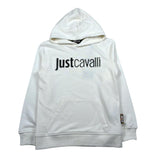 Just Cavalli Felpa Chiusa Girocollo Tinta Unita con Logo per Bambino JBP26012FE PANNA JUST CAVALLI 