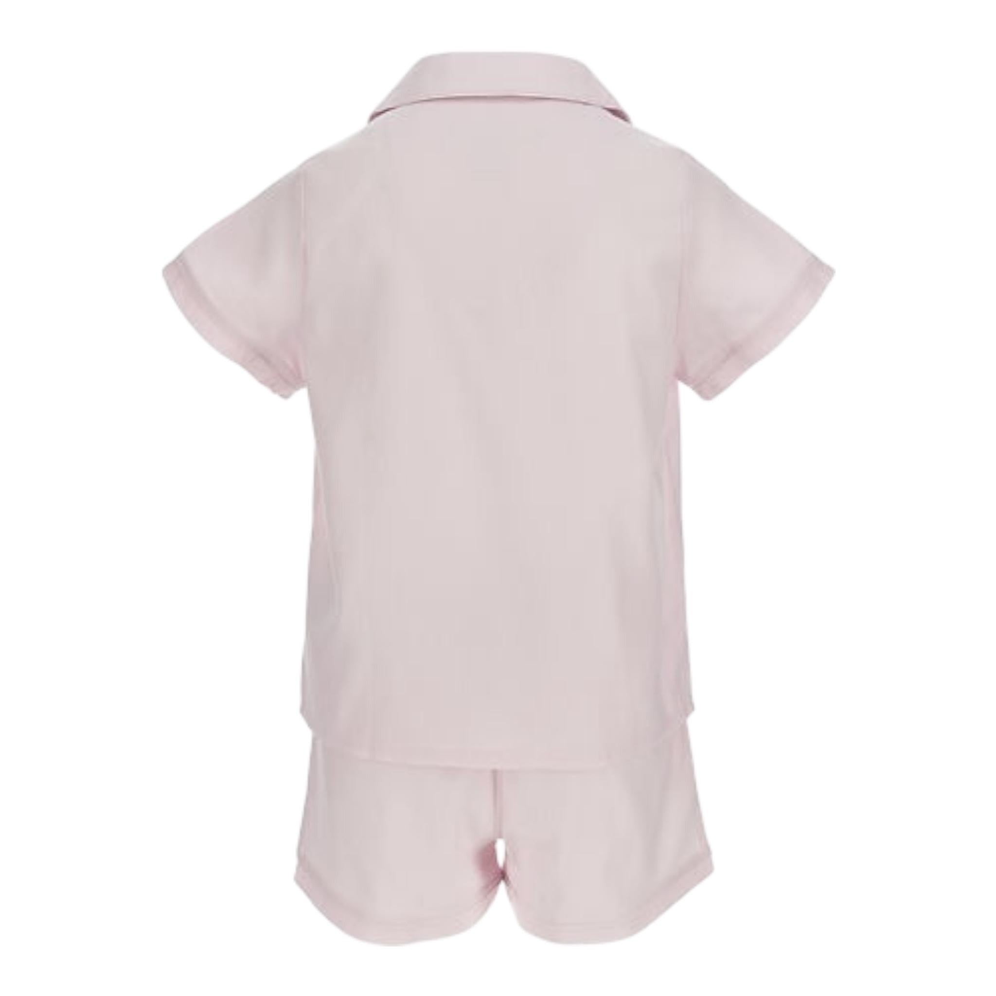 Ralph Lauren Completo 2 Pezzi Pigiama T-Shirt-Shorts per Bambina 4P0145 ROSA RALPH LAUREN 
