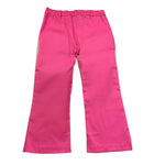 Met Pantalone Tinta Unita con Elastico In Vita per Bambina ME337 FUXIA MET 