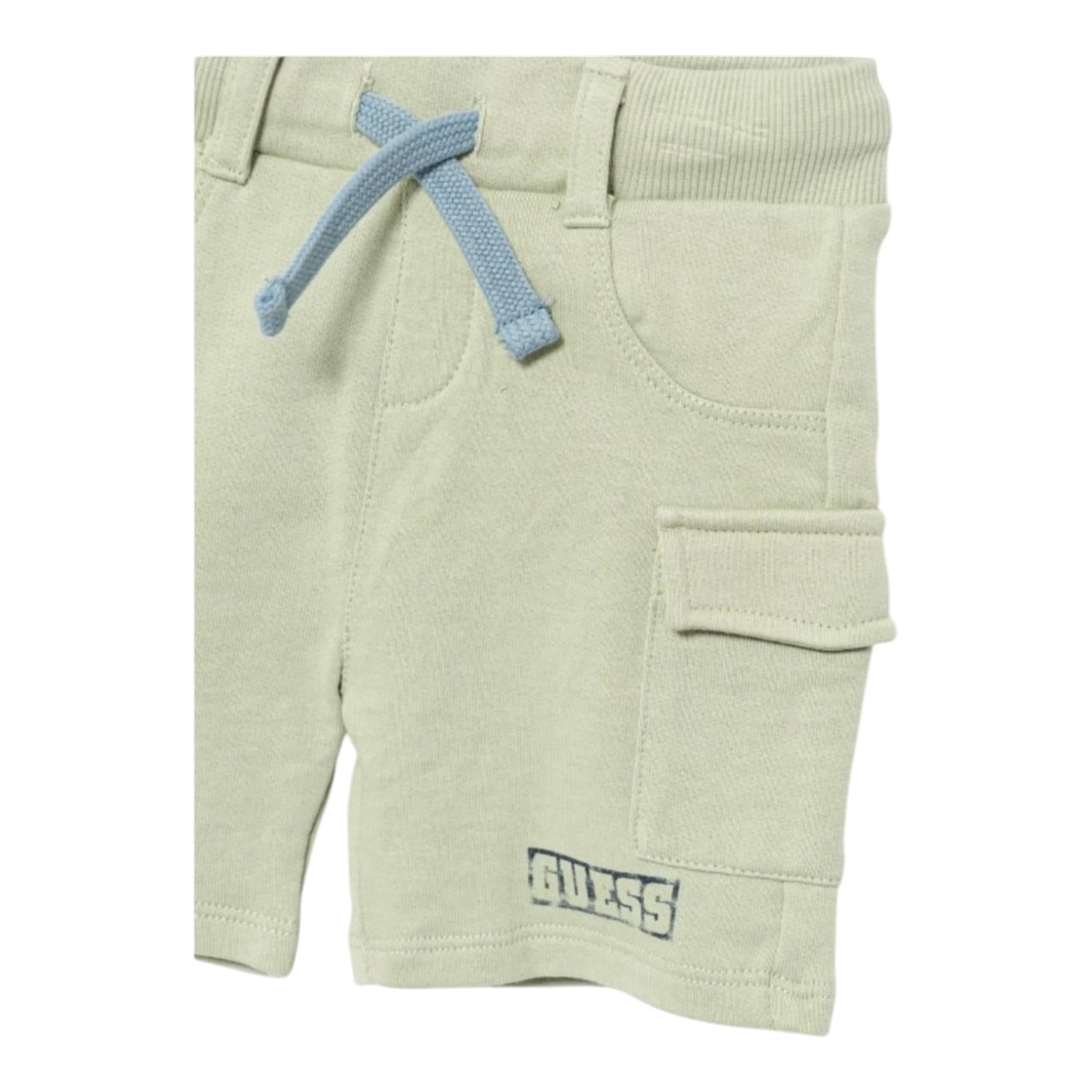 Guess Completo 2 Pezzi T-Shirt-Bermuda per Bambino N5RG078HM4 BIANCO GUESS 