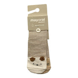 MAYORAL calzini tinta unita con fantasia Beige per Neonato 9472M BEIGE MAYORAL 