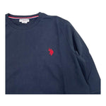 U.S. POLO ASSN shirt gircollo tinta unita Blu per Bambino 56866545 BLU U.S. POLO ASSN 