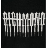 JOHN RICHMOND maglia tinta unita girocollo con stampa Nero per Neonato RIA24071MA NERO JOHN RICHMOND 