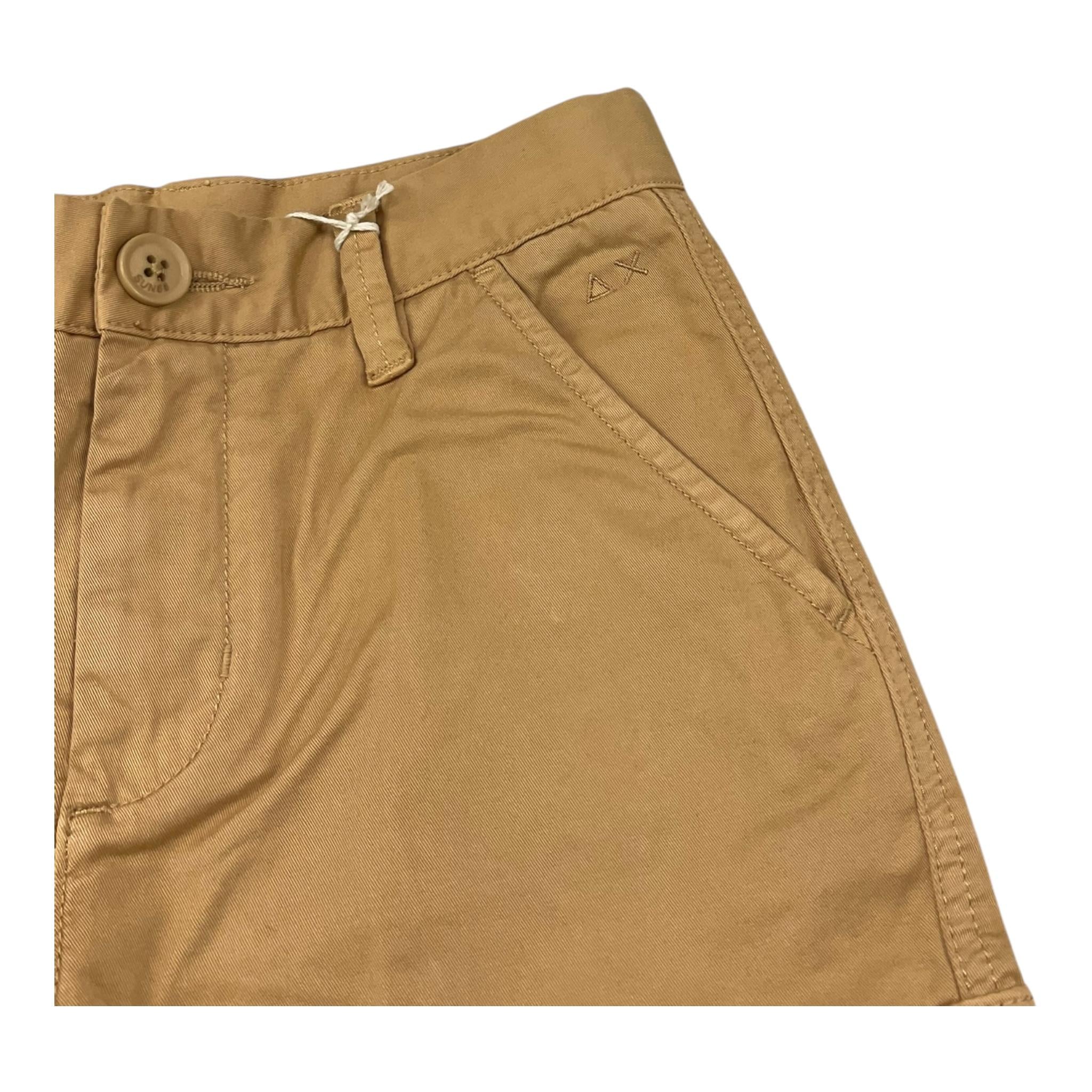 Sun68 Pantalone Tinta Unita Tasche America per Bambino P35302 BEIGE SUN68 