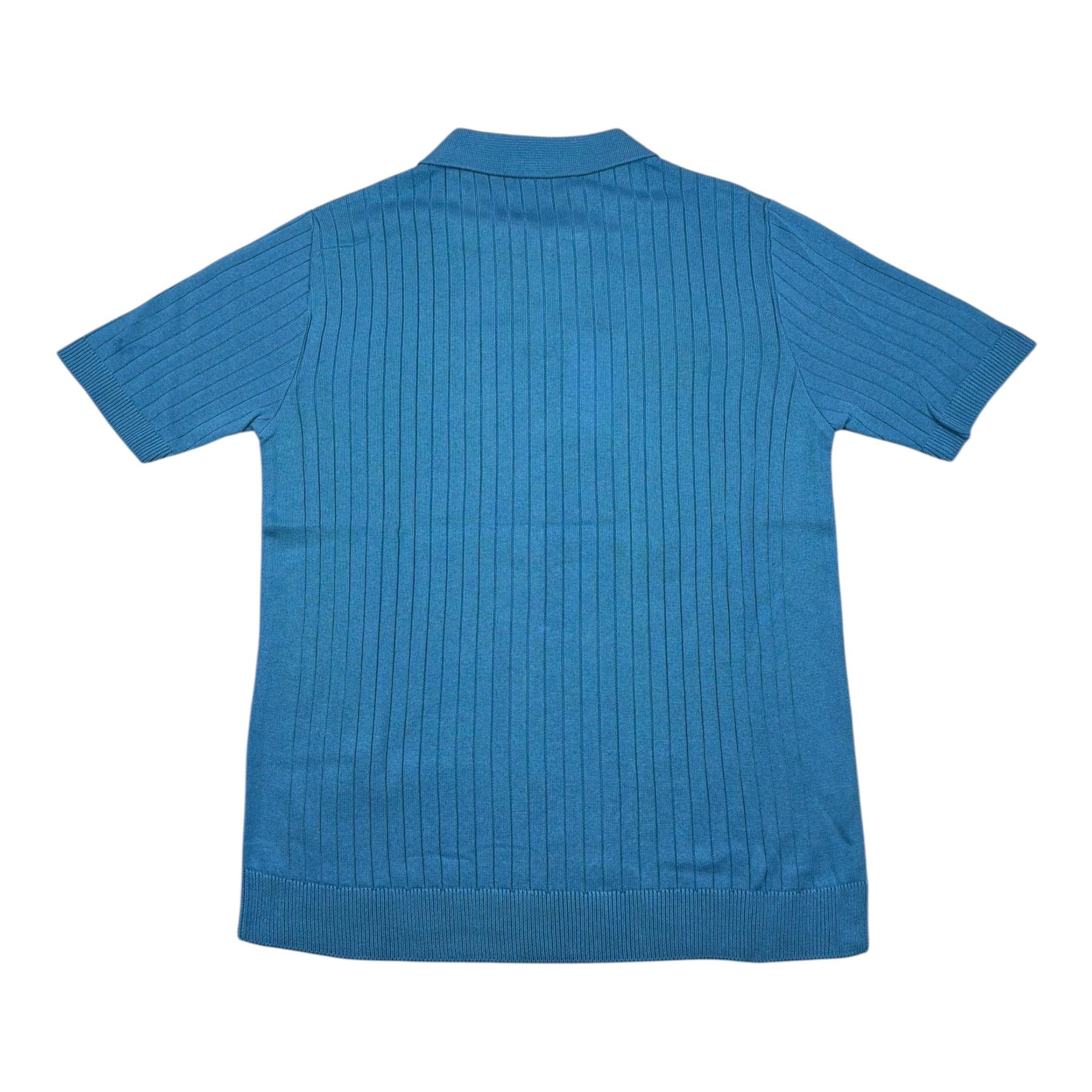 Numbers Polo Mezza Manica Tinta Unita per Bambino FIL08 AZZURRO NUMBERS 