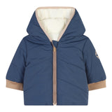 TOMMY HILFIGER giubbino bicolore reversibile Panna/blu per Neonato T60226 PANNA/BLU TOMMY HILFIGER 