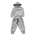 John Richmond Completo 2 Pezzi Felpa-Pantalone Tinta Unita per Neonato RIP26007CE GRIGIO JOHN RICHMOND 